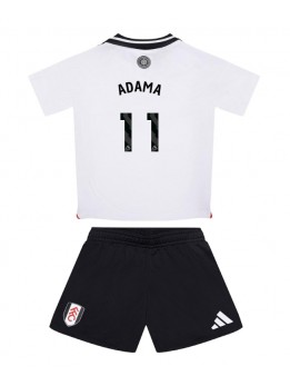 Otroški Nogometna dresi replika Fulham Adama Traore #11 Domači 2024-25 Kratek rokav (+ hlače)